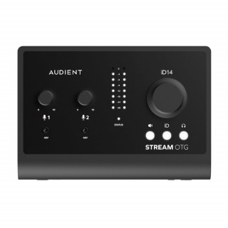 Audient iD14 OTG Stream 直播 錄音介面 含 Cubase 錄音軟體